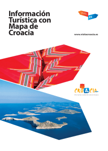 Información Turística con Mapa de Croacia - Business