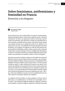 Sobre feminismos, antifeminismo y feminidad en Francia
