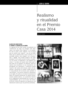 Realismo y ritualidad en el Premio Casa 2014