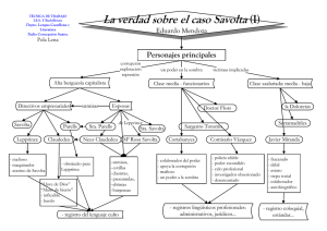 La verdad sobre el caso Savolta (diagrama de