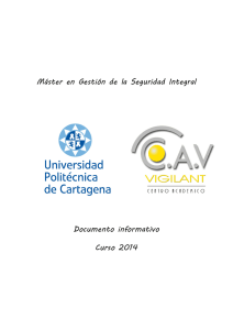 Guía informativa 2014 - Universidad Politécnica de Cartagena