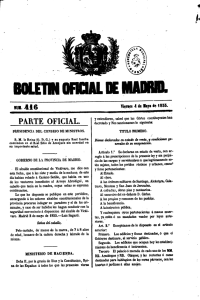 parte oficial. - Biblioteca Digital de la Comunidad de Madrid