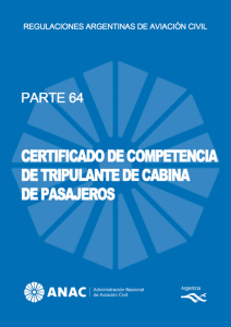 raac 64-certificado de competencia de tcp