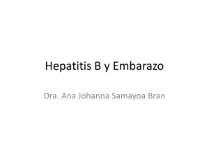 Hepatitis B y Embarazo - Clinica Enfermedades Infecciosas