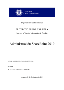 Administración SharePoint 2010 - e