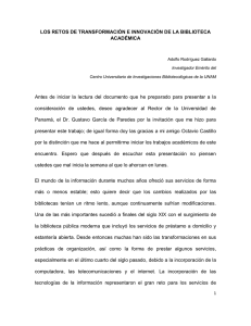Documento - Sistema de Bibliotecas de la Universidad de Panamá