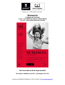 Numancia - Teatro Español