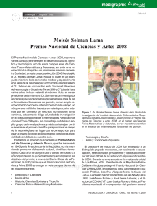 Moisés Selman Lama Premio Nacional de