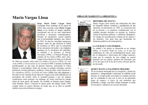 Mario Vargas Llosa - Bibliotecas Públicas
