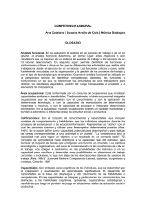 COMPETENCIA LABORAL Ana Catalano | Susana Avolio de Cols