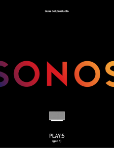 Sonos PLAY:5 (gen 1)