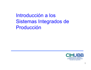 Introducción a los Sistemas Integrados de Producción