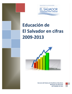 Educación de El Salvador en cifras 2009