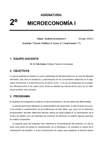 2º microeconomía i