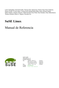 SuSE Linux / Manual de referencia del sistema - Redes