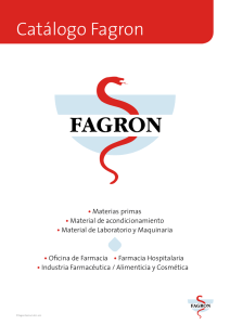 Catálogo Fagron