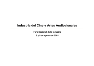 Jorge Coscia, Industria del Cine y Artes Audiovisuales