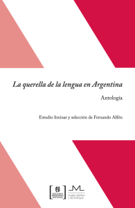 La querella de la lengua en Argentina - Trapalanda