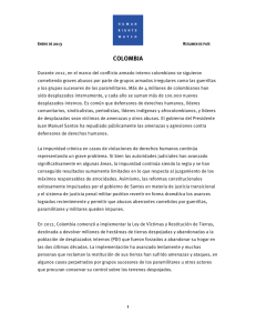 colombia - Human Rights Watch