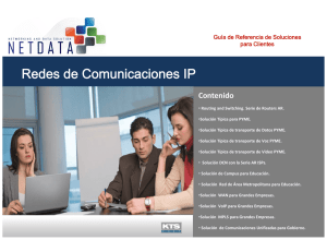 Redes de Comunicaciones IP