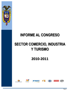 2010 - 2011 - Ministerio de Comercio, Industria y Turismo de