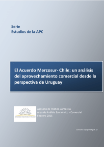 El Acuerdo Mercosur- Chile: un análisis del aprovechamiento