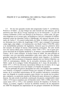 felipe 11 y la empresa de grecia tras lepanto (1571-78)