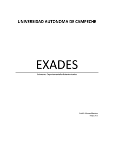 Manual Exades - Universidad Autónoma de Campeche