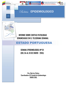 Epidemi - Dirección Estadal de Salud Portuguesa
