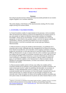 BREVE HISTORIA DE LA MACROECONOMÍA (PDF