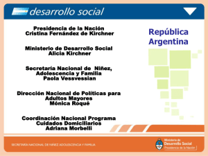 Diapositiva 1 - Centro de Formación de la Cooperación Española