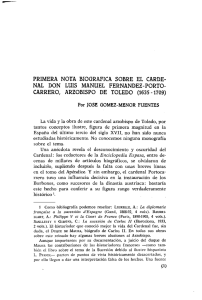 Descargar PDF “Primera nota biográfica sobre el cardenal don Luis