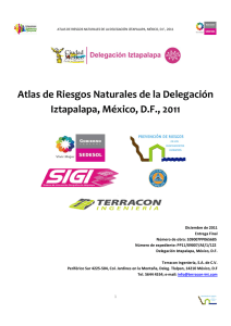 Atlas de Riesgos Naturales de la Delegación Iztapalapa, México, DF