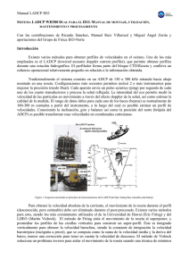 Manual LADCP del IEO A Coruña - Unidades de gestión de la ULPGC