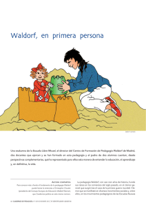 Waldorf, en primera persona - Centro de Formación de Pedagogía