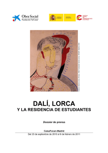 Dalí, Lorca y la Residencia de Estudiantes