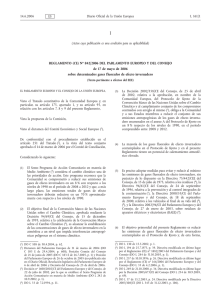 Reglamento (CE) 842/2006