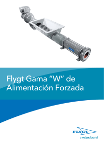 Flygt Gama ”W” de Alimentación Forzada