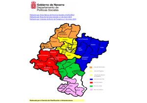 Datos demograficos de Navarra por zonas basicas y areas sociales
