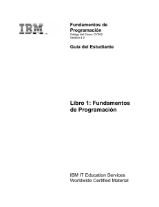 Fundamentos de Programacion por IBM
