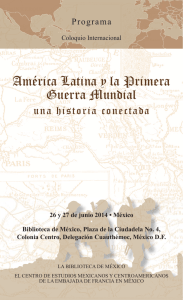 América Latina y la Primera Guerra Mundial