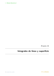 Integral de Línea