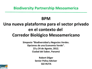 Biodiversity Partnership Mesoamerica