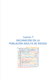 7. Vacunación en grupos de riesgo en la población