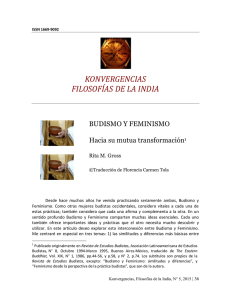 BUDISMO Y FEMINISMO Hacia su mutua transformación1