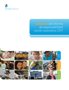 Resumen del informe de responsabilidad social