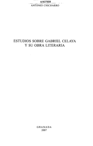 estudios sobre gabriel celaya y su obra literaria