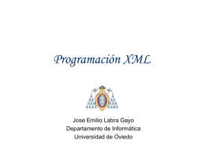 Tecnologías Web y XML - Universidad de Oviedo