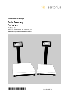 Serie Economy Sartorius
