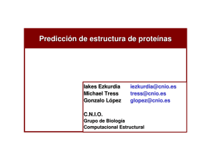 Predicción de estructura de proteínas